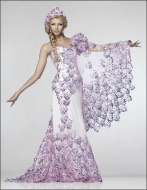 У фіналі конкурсу ”Міс Всесвіт” українка Христина Коц-Готліб вийде на сцену у сукні ”Либідь” столичного дизайнера Сергія Єрмакова
