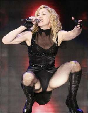 Мадонна дала концерт в Варшаві