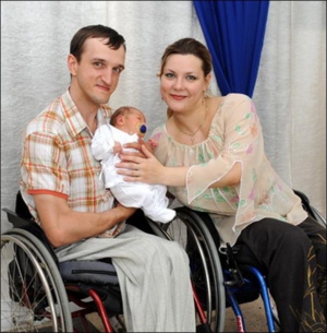 Иван и Надежда Сиваки с дочкой Дарьей. Супруги познакомились в санатории под Ривне