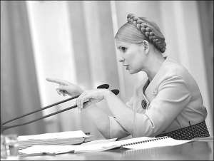 Премьер-министр Юлия Тимошенко: ”Если использовать лес грамотно и с умом, можно извлекать из него огромную пользу”