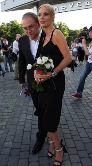 Киевская модель Наталия Окунская с бывшим мужем, нардепом-”бютовцем” Сергеем Власенко. Они расстались год тому назад 