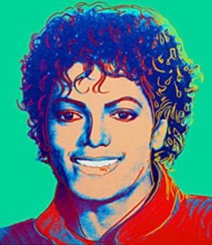 Портрет Майкла Джексона художник Энди Ворхол нарисовал после того, как посетил его концерт в 1981 году