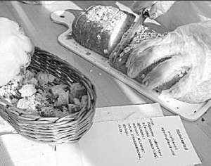Традиційний англійський хліб посипають вівсяними пластівцями