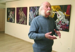 В столичной галерее АВС открылась выставка работ киевского художника Ивана Марчука, собранных в цикл ”Выходки творческого духа”