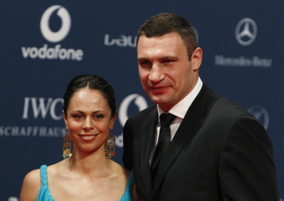 Віталій Кличко з дружиною