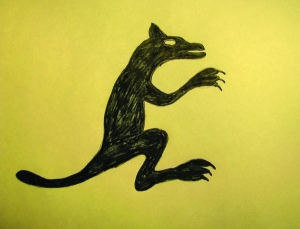 Малюнок невідомої тварини за описом Раїси Середюк