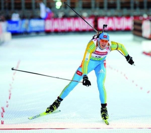 Андрей Дериземля занял третье место на заключительном этапе Кубка мира в спринте