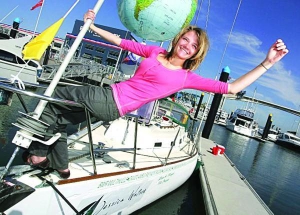 16-річна Джесіка Вотсон здійснила навколосвітню подорож на яхті. Каже, що найбільше боялася штормів