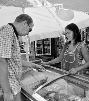 П’ятий за годину покупець морозива у Наталії Лукащук