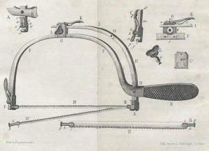 Одним із винаходів Юлія Шимановського була резекційна пилка, яку застосовували під час ампутації стегна. Модифікував кістково-пластичну операцію при такій ампутації. Увійшла до історії світової медицини як операція Ґрітті-Шимановського