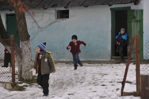 П’ятикласники загальноосвітньої школи у селі Лисятичі Стрийського району на Львівщині 