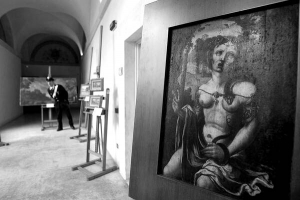 Картину німецького художника Альбрехта Дюрера ”Самогубство Клеопатри” охороняють італійські карабінери