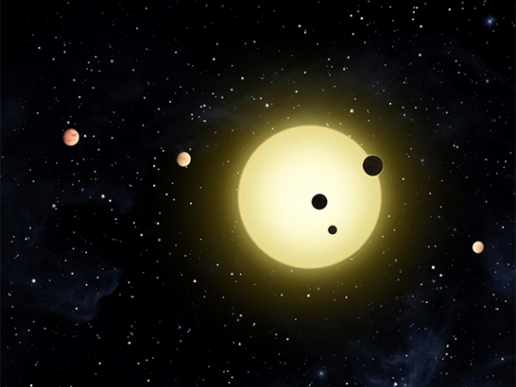 Моделирование системы Kepler-11 и её сравнение с Солнечной
