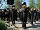 Украшением праздника стало выступление Образцово-показательного оркестра ВСУ