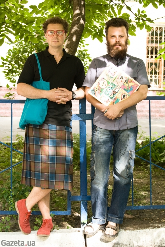 Учасники гурту Володимир Пахолюк та Альберт Цукренко