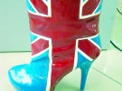 Літні чоботи із британським прапором