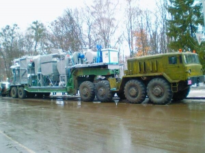 Установку для спалювання отрутохімікатів урочисто презентували полтавцям 1 лютого 2008 року. На демонстрацію приїхали харківські науковці, був заступник міністра аграрної політики Юрій Лузан