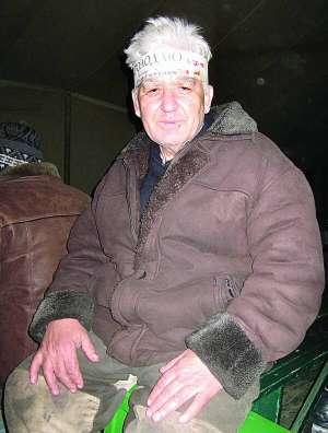 Геннадій Конопльов у таборі чорнобильців у Донецьку. Фото зроблене в п’ятницю, 25 листопада. Ввечері у неділю чоловік помер. Похорон відбудеться сьогодні — у вівторок, 29 листопада