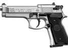 4Beretta 92 (Італія/США)
Популярний пістолет під патрон 9x19 мм Parabellum. Виробляється з 1975­го і перебуває на озброєнні в арміях США, Франції та Італії. Потужний і надійний, але через габарити незручний для людей із маленькими руками.