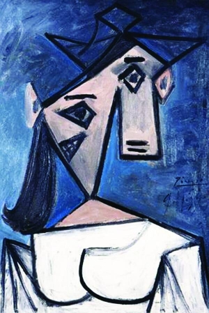 Картина Пабло Пікассо ”Голова жінки”, викрадена з Афінської національної галереї
