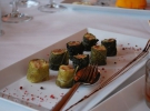 Традиционное андоррское блюдо из капусты, стилизованное под суши