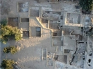 Вид из воздуха на Рамат-Рахель, где были открыты сады