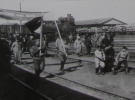 Демонстрация железнодорожников, март 1917.