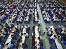 Частина їдальні на заводі Foxconn