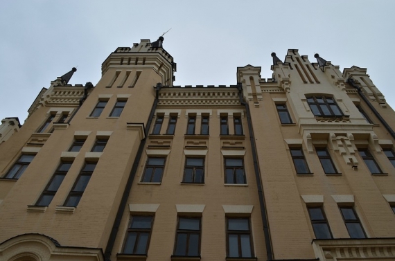 Дом в стиле английской готики на Андреевском спуске в Киеве называют ”Замком Ричарда Львиное Сердце”. 
