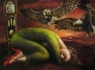 Александр Ройтбурд. Молодая женщина в испанском платье, 2012
