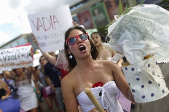 Бразильские проститутки выступили за права женщин