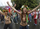 Уже привычная надпись "fuck euro"