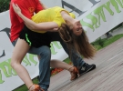 Виступ професійних танцівників на Всеукраїнському фестивалі &quot;Salsa Open Air&quot;