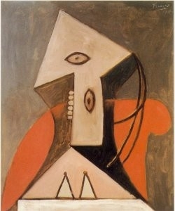 Пабло Пикассо, &quot;Женщина в красном кресле&quot;