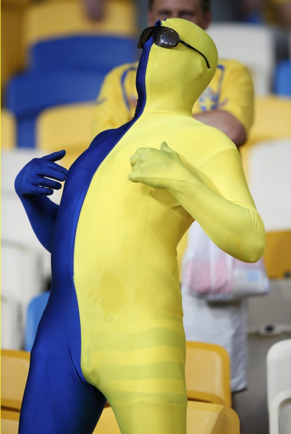 Вболівальник збірної Швеції