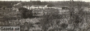 Украинский рабочий лагерь в г. Гиссен, земля Гессен, Германия, 1947 г.