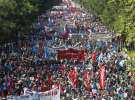 Шахтарі пройшли пішки майже 400 кілометрів до Мадрида та взяли участь у демонстрації