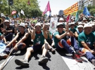 Протесты против снижения субсидий начались в Испании около трех недель назад