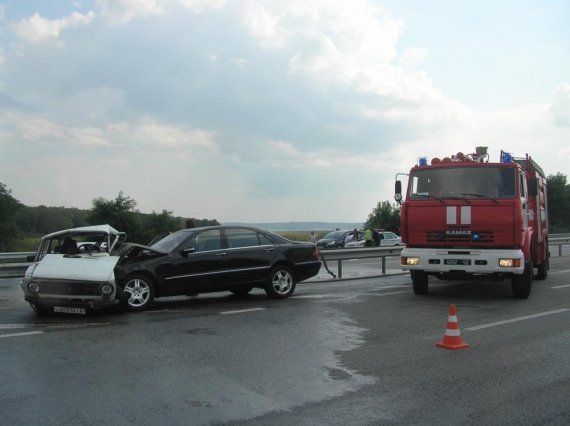 Аварія сталася на трасі Київ-Чоп