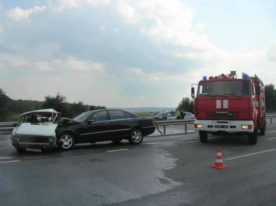 Авария произошла на трассе Киев-Чоп