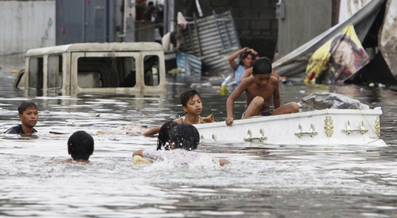 Дожди над Манилой идут всего несклько дней