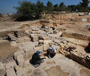 Раскопки в районе Шаар Ха-Голан 