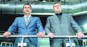  Маріуш Вах (праворуч) свого часу був спаринг-партнером Володимира Кличка