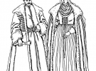 Убрання заможних міщан в Україні у XVI–XVII століттях. Реконструкція Зінаїди Васіної