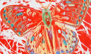 Энди Уорхол, "Вымирающие виды: перламутровка из Сан-Франциско", около 1983 года