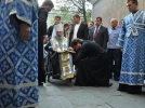 Митрополита Владимира в Лавру привезли на коляске