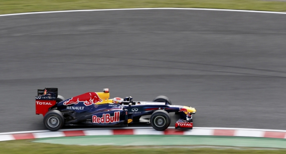 Себастьян Феттель выиграл квалификацию Гран-при Японии в четвертый раз подряд