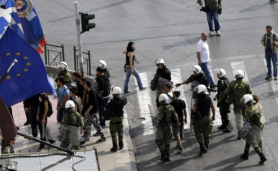 Афіни патрулювали великі загони поліції