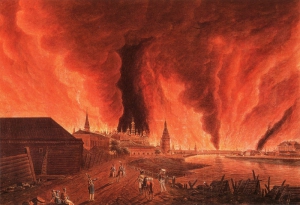 Иван Айвазовский Пожар Москвы в 1812 году, 1851 г.