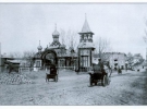 1900-е годы. Железная церковь Иоанна Златоуста. Находилась на Галицкой площади (нынешней площади Победы)